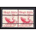 1900a 5.2c Sleigh Fine MNH Dry Gum CNP Left 3 P...