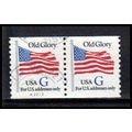 Used 2890 32c G Old Glory Very Fine CNP Left A2...