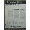 Hitachi D-560 Original service manual