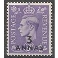 BPO in Eastern Arabia 1948 SG21 3a on 3d Pale V...
