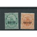 st.kitts nevis george v war stamps sg22a sg 23 ...