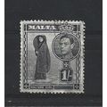 Malta.SG226 1s Maltese girl wearing faldetta.Fi...