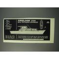 1963 Trojan 3700 Sea Voyager Express Boat Ad