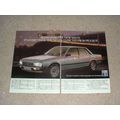 1983 2pg Peugeot 505 GTI Car Ad - Everything Expected!
