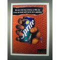 1996 Sprite Soda Ad - Showing an NBA Star in Ou...