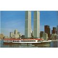 ALMA Postcard Circle Line Yacht with Twin Tower...