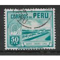 PERU 1938 LOCAL MOTIVES 50c BLUE BARRIO OBRERO ...