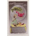 Baby Postmans Sack Birthday Present On Antique ...