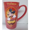 Disney Astrology Tall Mug ceramic red Mickey Mo...