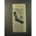 1953 Cox, Moore & Co. Socks Ad - Balmoral Checks