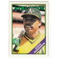 1988 Topps baseball card 527 Steve Henderson