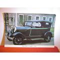 1928 FORD PHAETON, veteran car unused postcard #