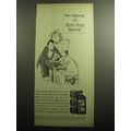 1958 Myers's Rum Ad - Not Eggnog, sir, Myers Rum Eggnog
