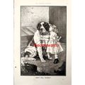Cute Girl & Dog (Fleet Marriage On Reverse), Bo...