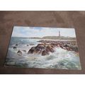 1940s Postcard - Girdleness Lighthouse, Aberdee...