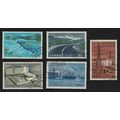 Cyprus Electricity Dam Ships Highway 5v 1967 CT...