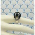 Vintage 925 Sterling Silver Unusual Modernist D...
