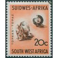 South West Africa 1961 20c Topaz SG183 CTO