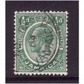 Jamaica 1921 1/2d Green Sg 89a fine used
