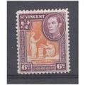 SG169 6c Orange and Purple.Mounted Mint.dec12
