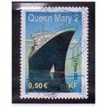 FRA 2003 50c 'QUEEN MARY 2 -OCEAN LINER' FINE U...