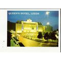 Yorkshire LEEDS Queens Hotel Postcard by Dennis
