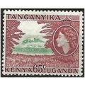 KUT 1954 SG174 65c Bluish Green & Brown Purple ...