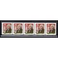 2149av 18c George Washington Fine MNH Dry Gum P...