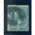 Used 158 3c George Washington Barely Clears M00197
