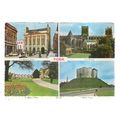 YORK multiview used vintage postcard 1975 postm...