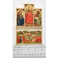 old postcard Jan Van Eyck, De Aanbidding Van He...