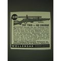 1936 Wollensak Rifle Scopes Ad - Try this - no charge
