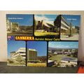 multiview, CANBERRA, AUSTRALIA used postcard =