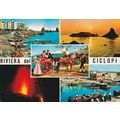 6x4 Continental size printed Riviera dei Ciclop...