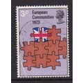 GB Postmark Croydon 1973 European Communities 3...