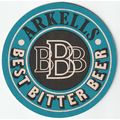 BEER MAT - ARKELLS BREWERY - BBB BEST BITTER BE...