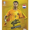 Topps - Euro 2024 - Cody Gakpo - Signature Gold...
