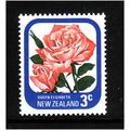 NEW ZEALAND 1975 3c Queen Elizabeth Rose Sg 108...