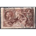 sg450 2/6d chocolate brown seahorse good used