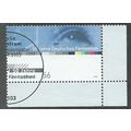 GER 2002 56c '50TH ANN OFGERMAN T.V '(CORNER MA...