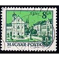 Hungary 1974 Buildings 8ft Used Stamp