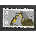 SOUTH AFRICA 1974 30c BOKMAKIERIE SHRIKES SG361...