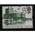GREAT BRITAIN 1992 £1 GREEN & GOLD CARRICKFERGU...