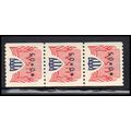 CVP31 5c Shield Very Fine MNH Dry Gum Strip of ...