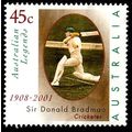 Australia 2001 Legends Sir Donald Bradman 45c S...