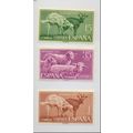 Spanish Sahara Stamps Scott #129 To 131, Mint N...