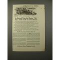 1914 Chalmers Six Car Ad - In Record Time