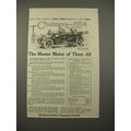 1914 Chalmers Six Car Ad - The Master Motor