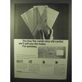 1964 Xerox Microfilm Ad - You Buy The Cards