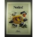 1970 Norelco Electric Shaver Ad - Noelco